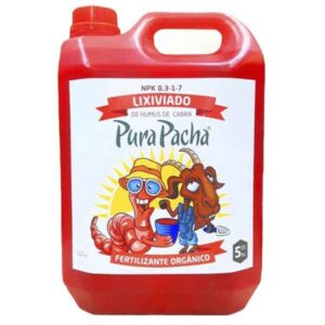 Lixiviado Humus de Cabra 5lts Pura Pacha